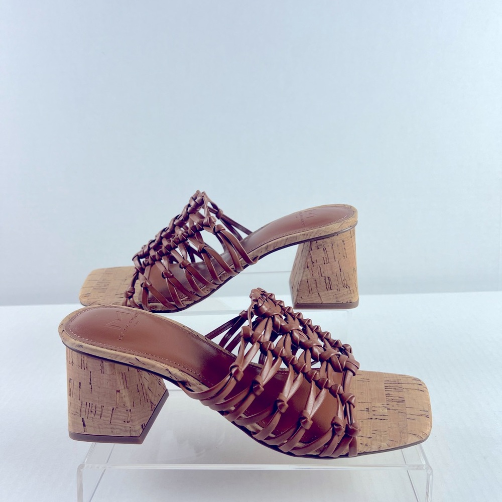 Marc Fisher Medium Natural 7M Sandal, NWT w/box